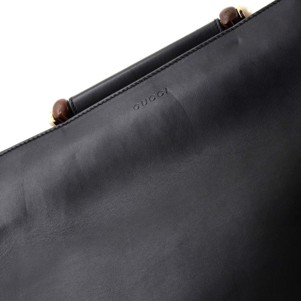 Gucci Nymphaea Top Handle Bag Leather #76746G12B - Picture 6 of 8